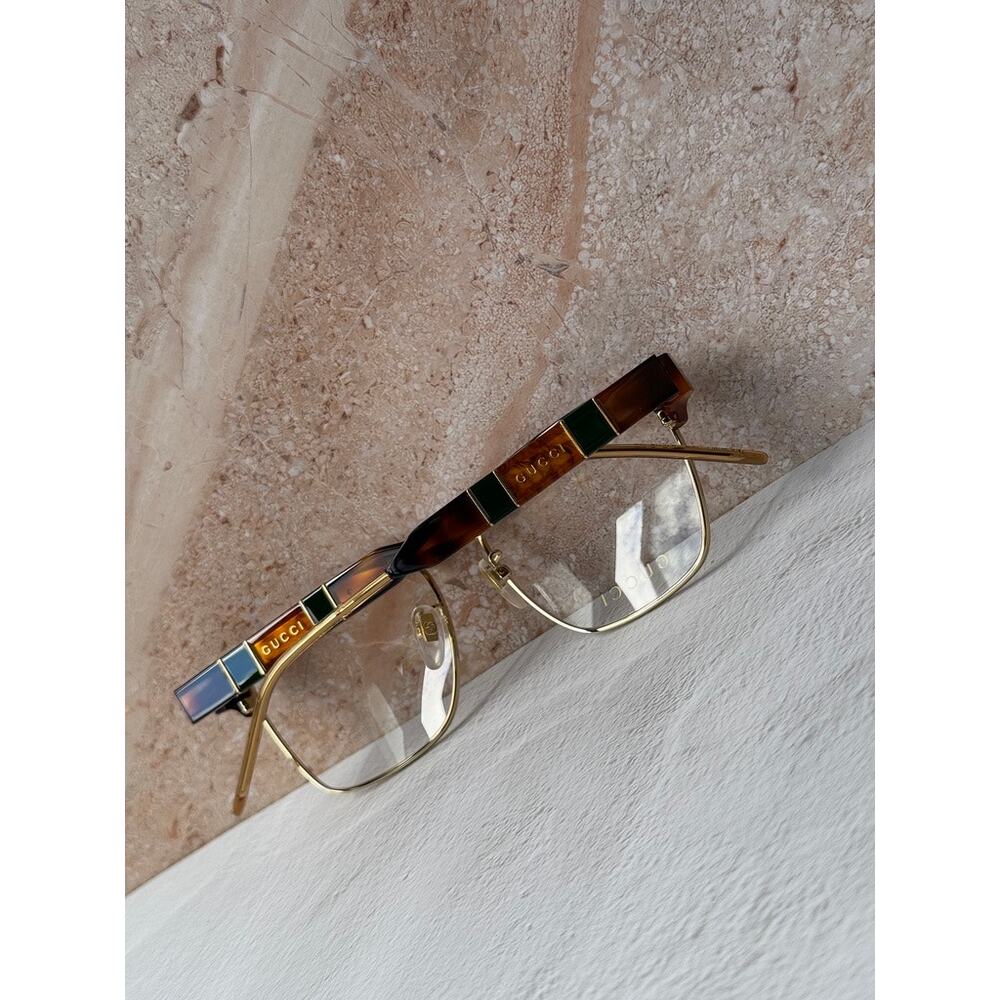 NEW Gucci GG0605O Brown Unisex Eyeglasses Frames $580 - Picture 8 of 8